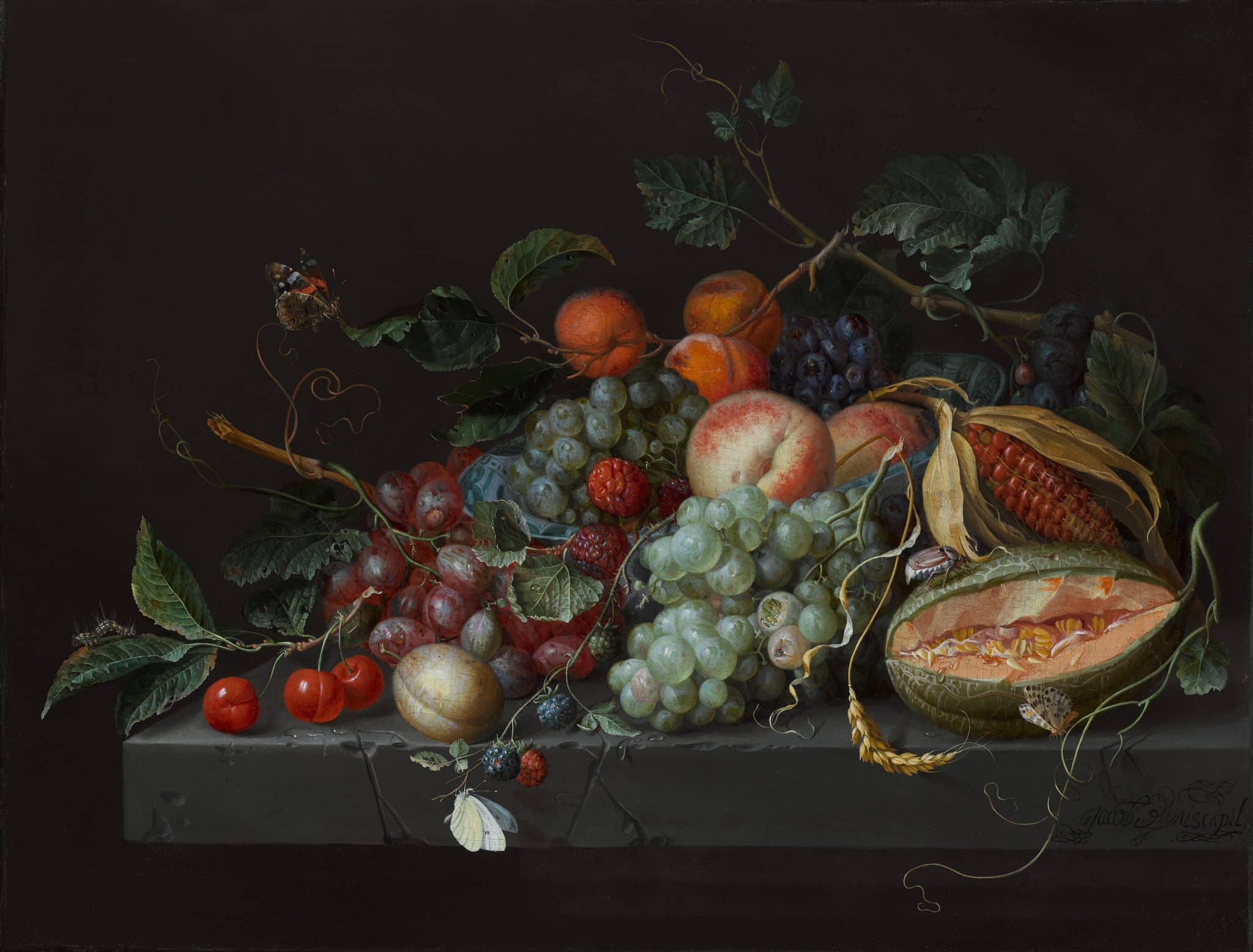 A Still Life with Fruit