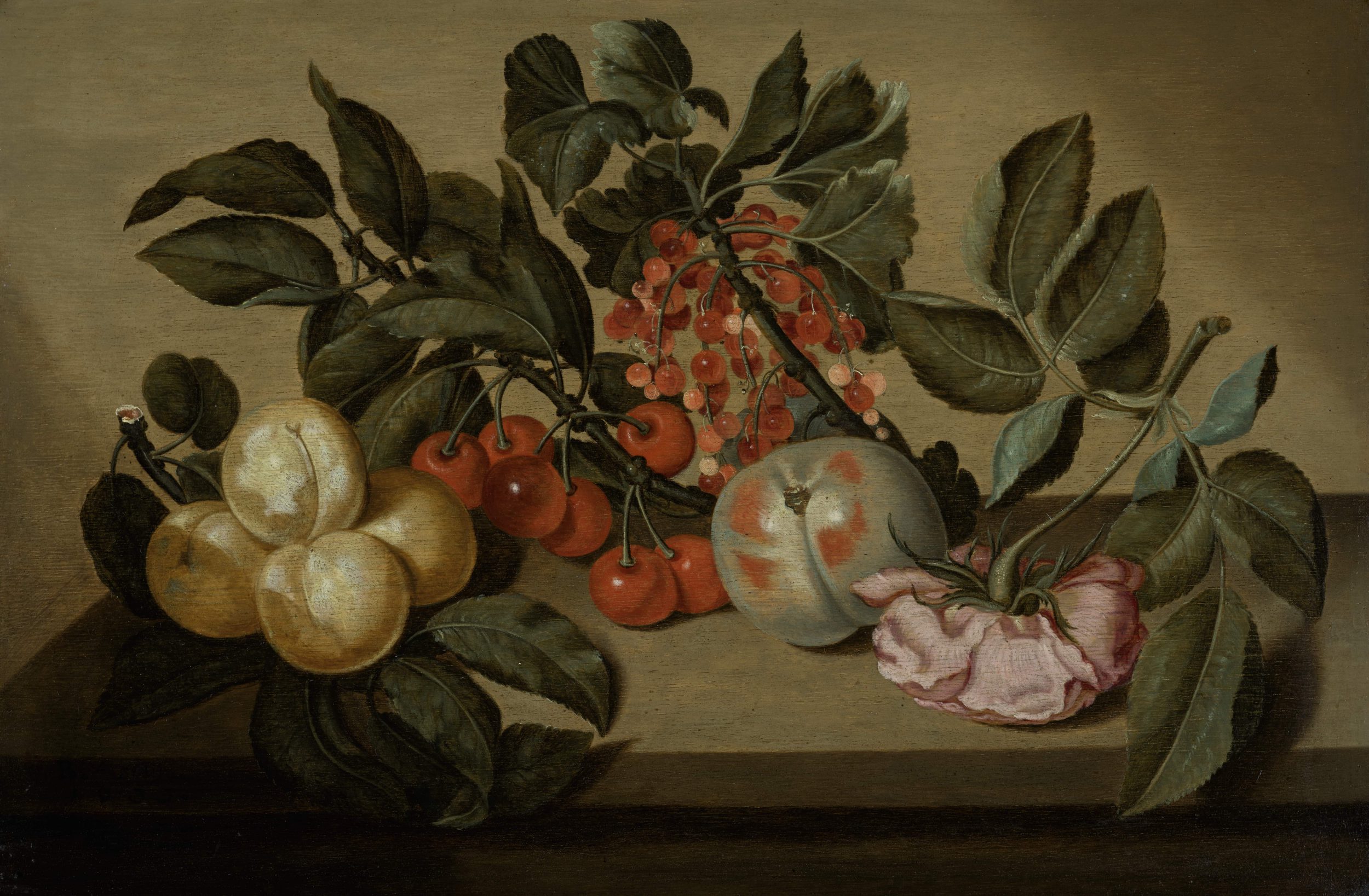 A Pair of Fruit Still Lifes