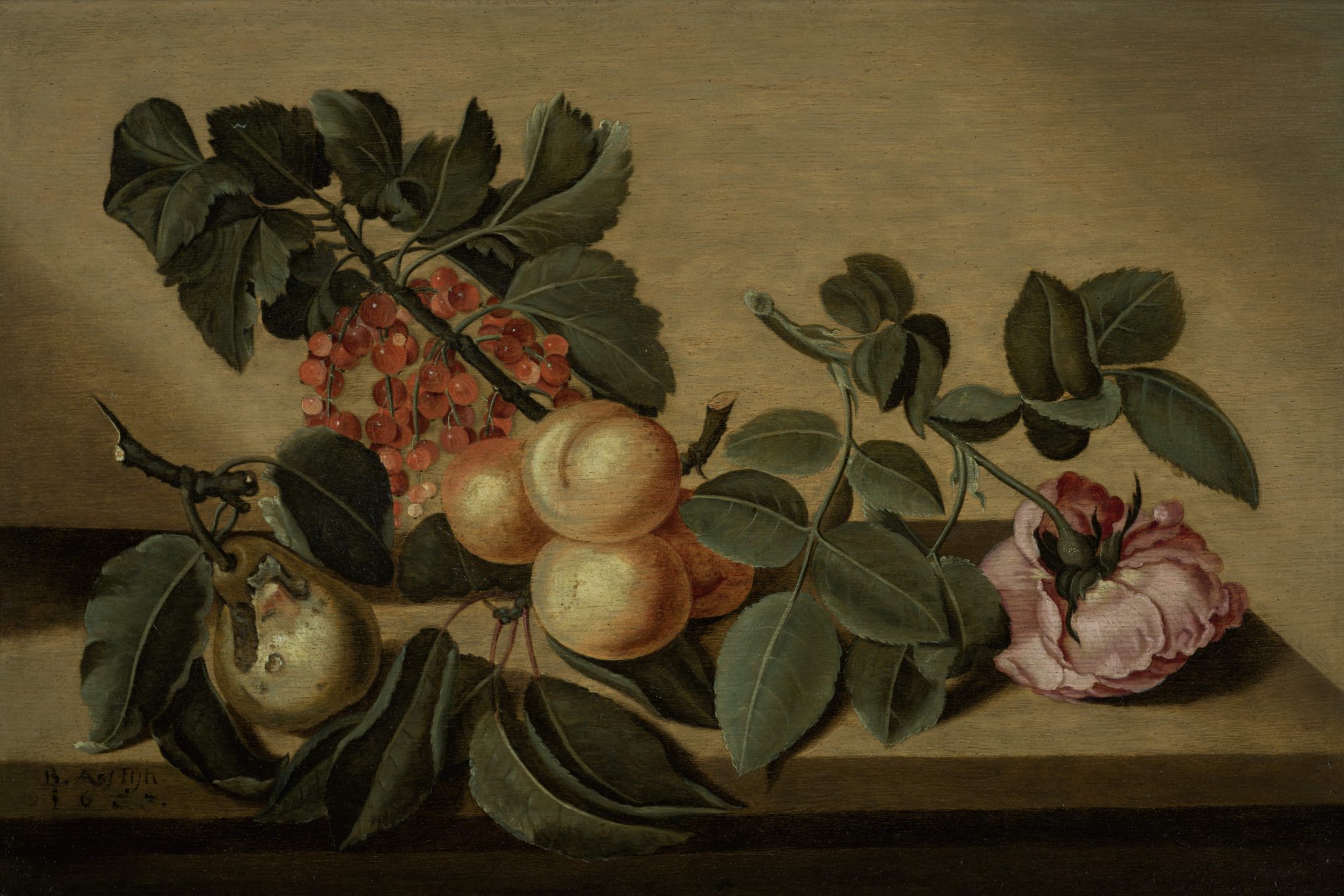 A Pair of Fruit Still Lifes