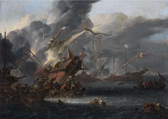 The Battle at Lepanto 1571