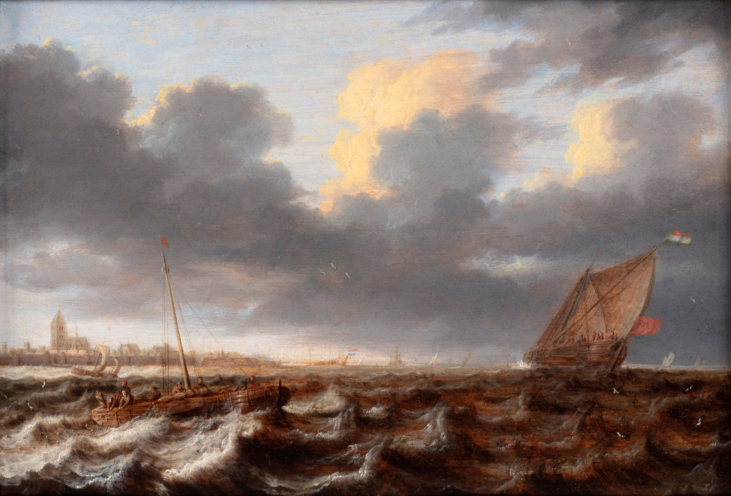 Ships in Choppy Water