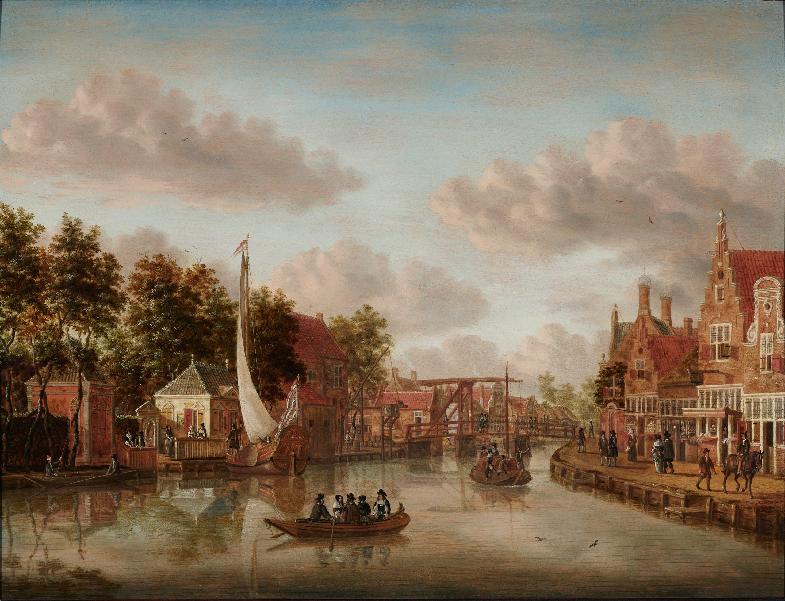 A View of Maarssen on the Vecht